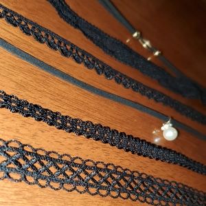Choker necklaces